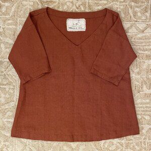 notPERFECTLINEN Old London V Neck